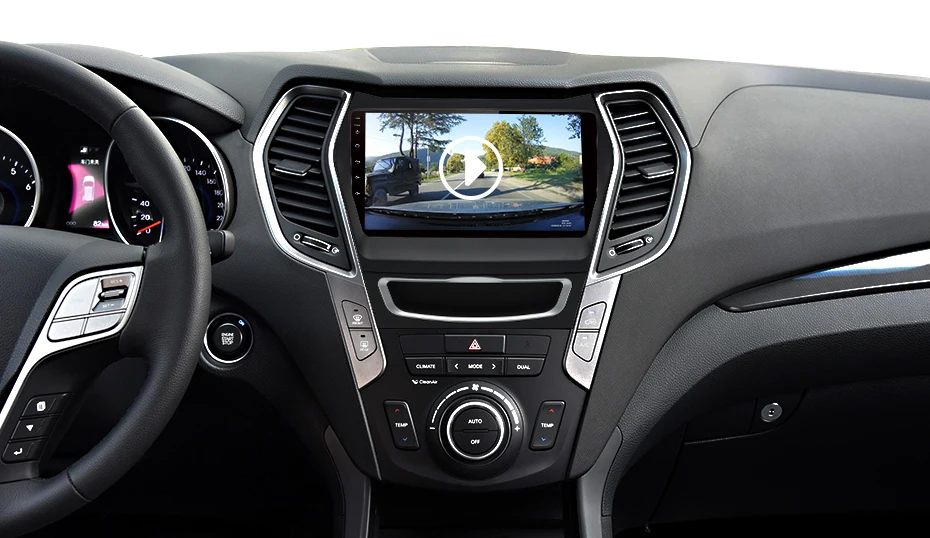 Junsun V1 2G+ 32G Android 9,0 для hyundai Santa Fe 3 2013- автомобильный Радио Мультимедиа Видео плеер навигация gps RDS 2 din dvd