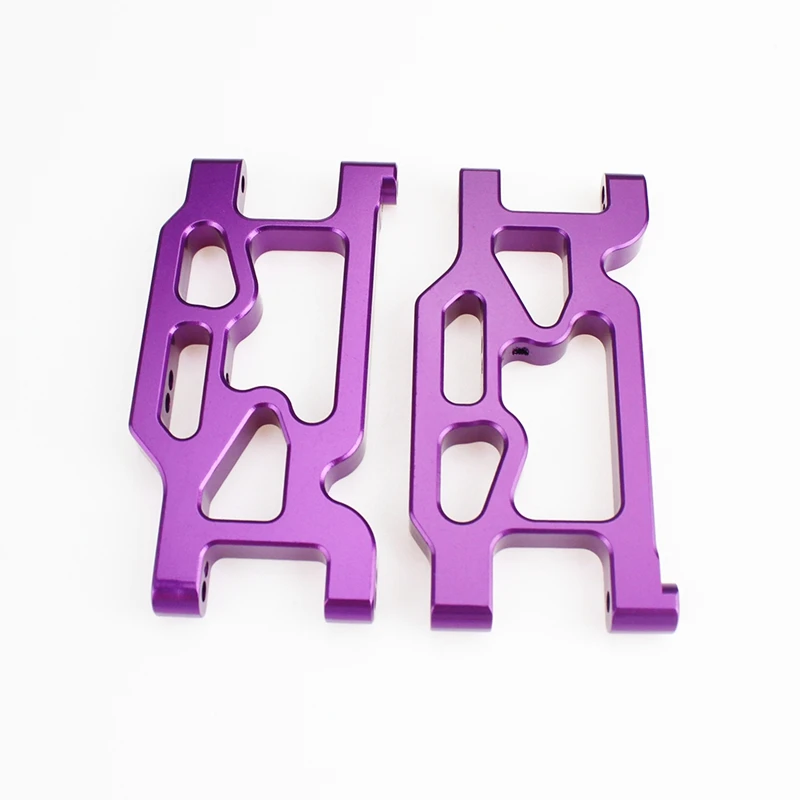 

10 Pcs Aluminum Alloy Front Rear Suspension Arm Steering Cup Set for Wltoys 104001 1/10 RC Car Upgrade Parts