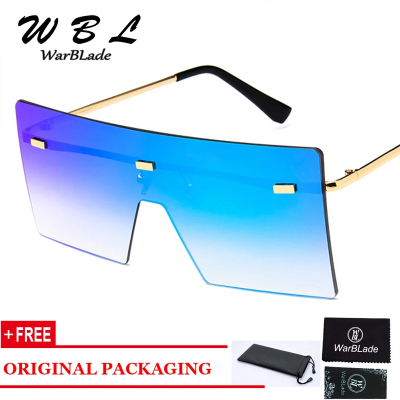 Солнцезащитные очки WarBLade женские брендовые дизайнерские уникальные квадратные