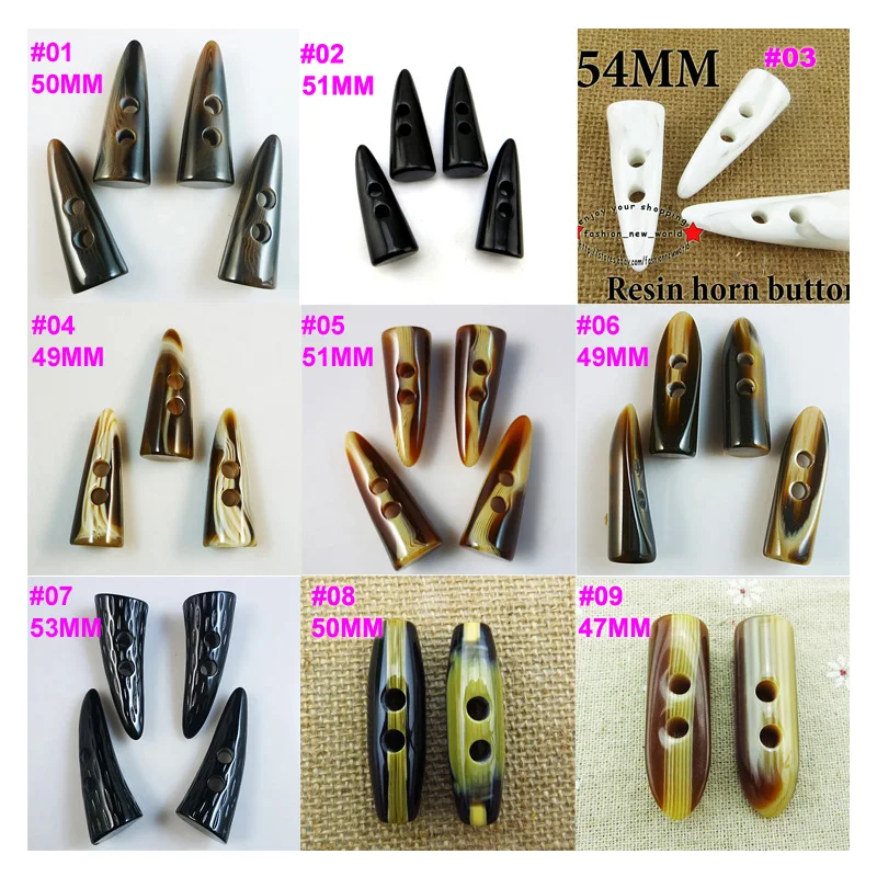 6 шт. Темно-кофейный Смолы Роговая пуговица одежды переключение недорогая одежда