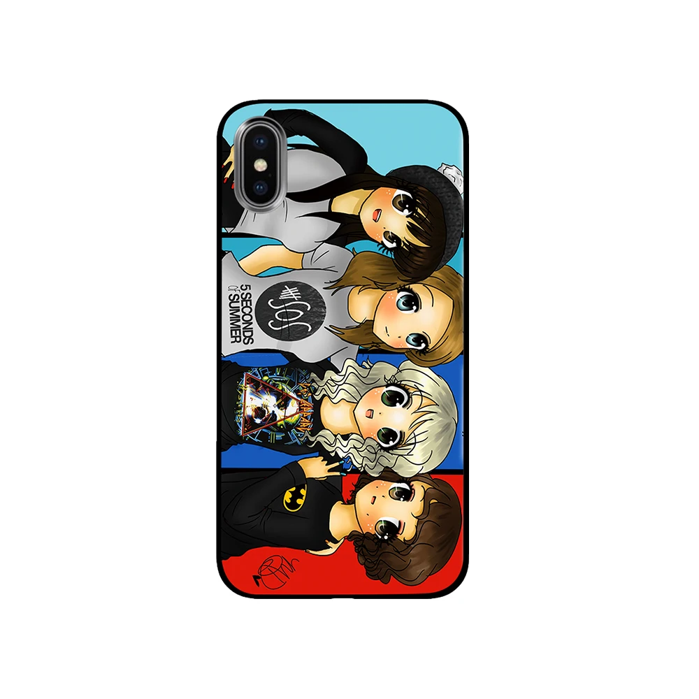 TOKIDOKI японский черный ТПУ для iPhone 5 5S SE 6 6s 7 8 Plus X XS Max XR чехлы