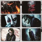 Персонализированный постер из фильма джокер, жестяной знак, винтажный кинотеатр, художественный декор, металлическая пластина, знаки, ретро фильм, плакат, мужская пещера, табличка для домашнего декора