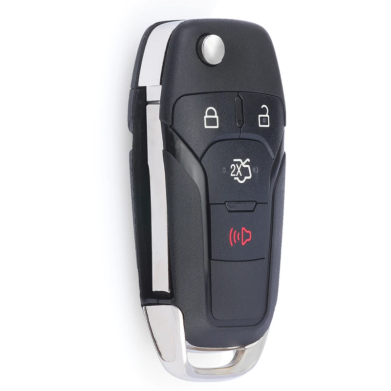 Складная флип карта KEYECU 315 МГц ID49 Hitag Pro Chip 4 кнопки для Ford Fusion 2013 2015 164 R7986 Φ HU101|Ключ