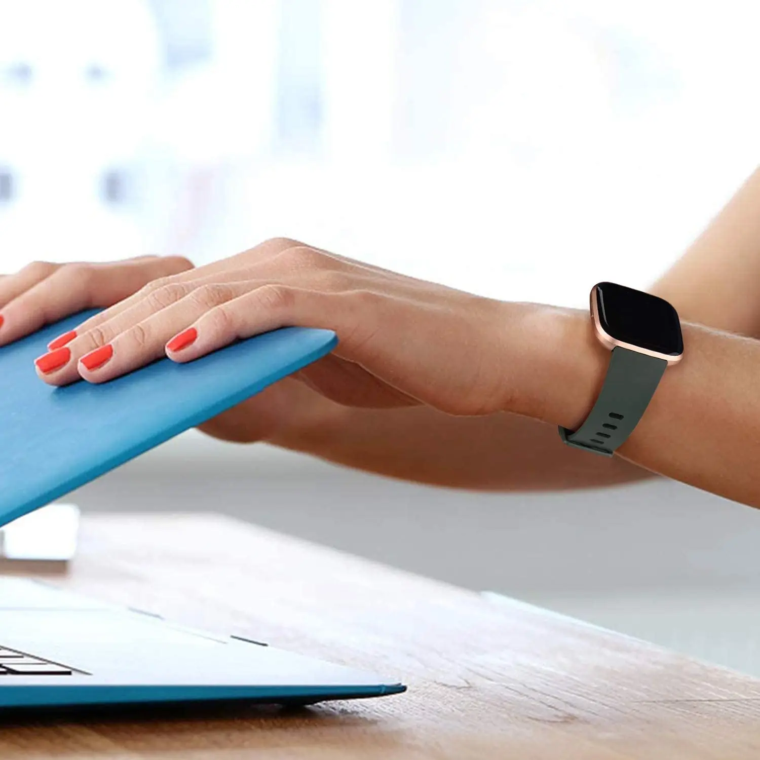 10 шт. силиконовые ремешки для Fitbit Versa 2 / Versa/Versa Lite/Versa SE | Электроника