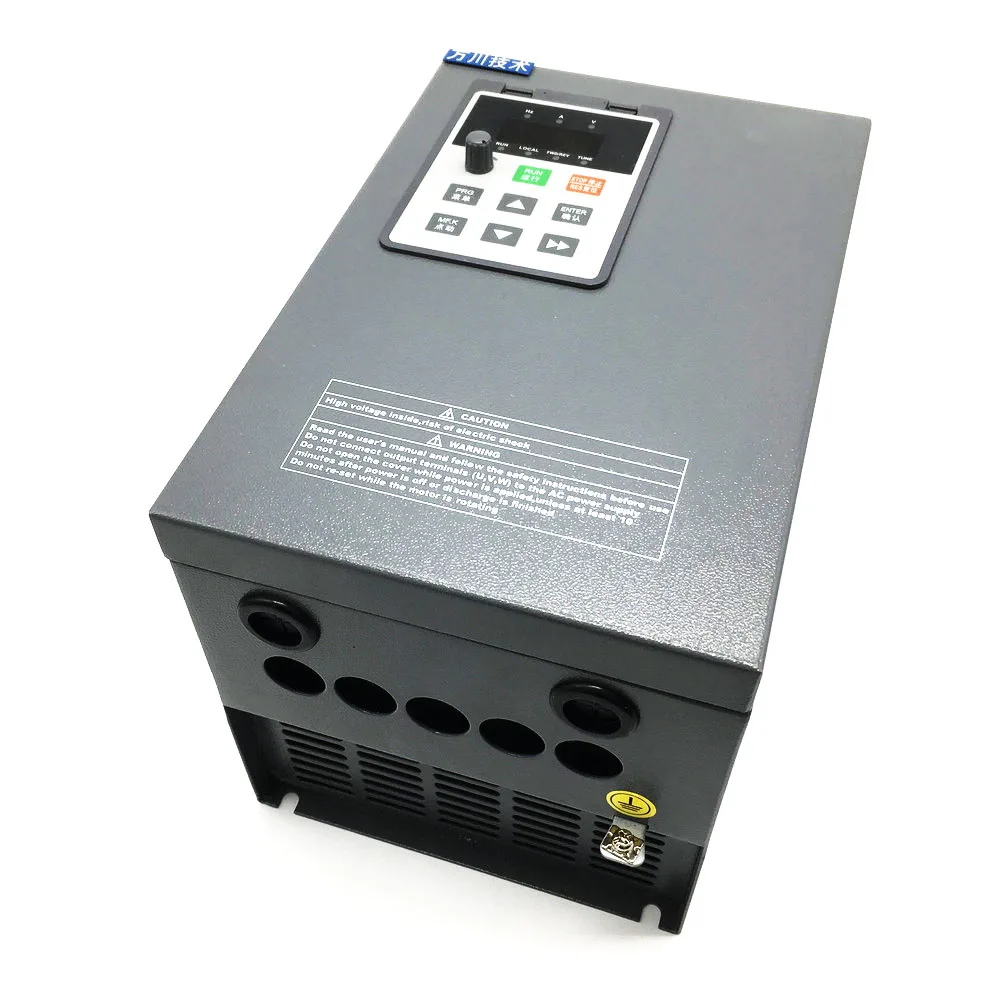 0.75KW Frequency Converter 220V 1HP 4A 1 Phase input to 3 phase output Vector VFD PID Universal CE For CNC Router Spindle Fan