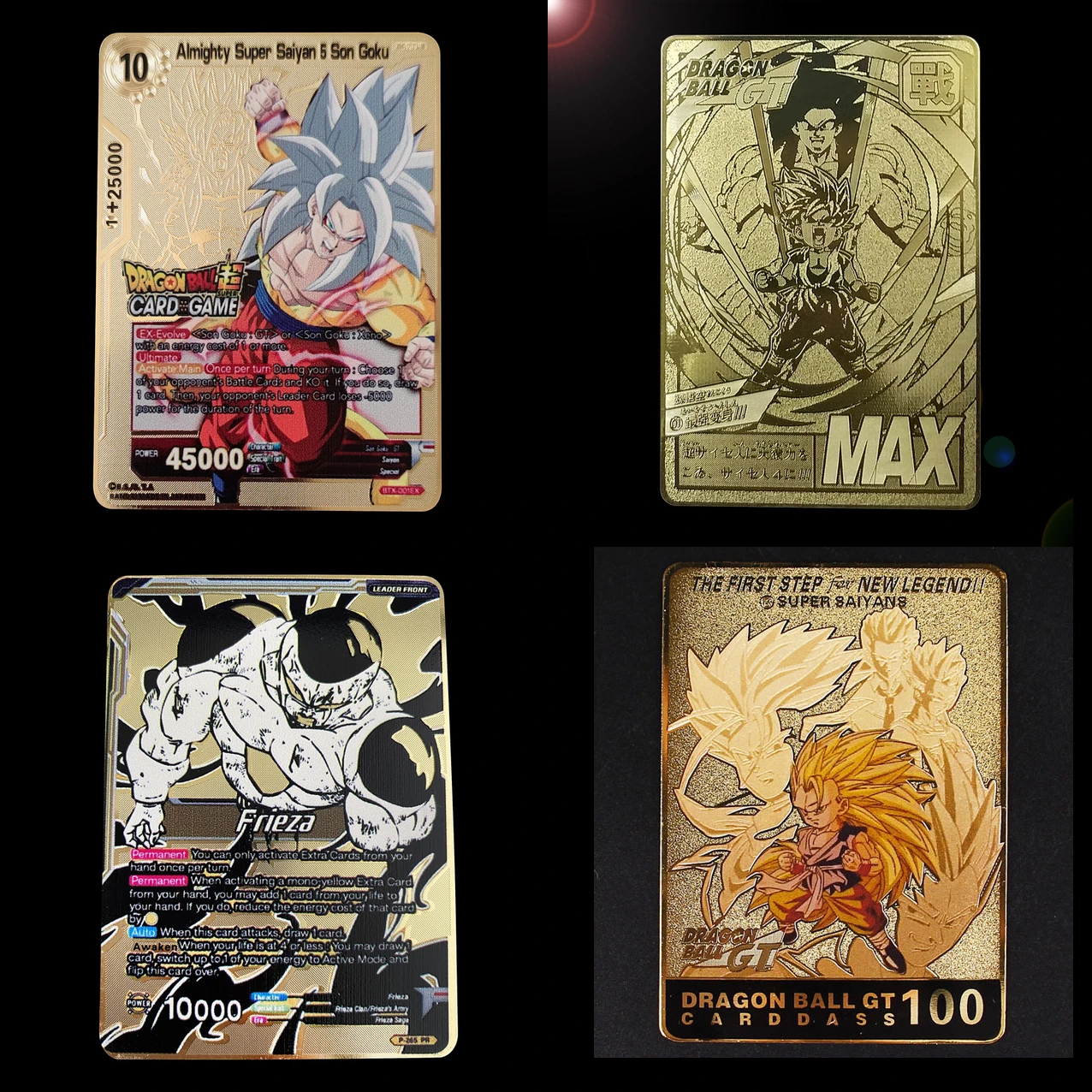 

Драконий жемчуг и супер Гоку юбилейные памятные игровые карты аниме экшн-персонаж игровая коллекция карт детская игрушка подарок