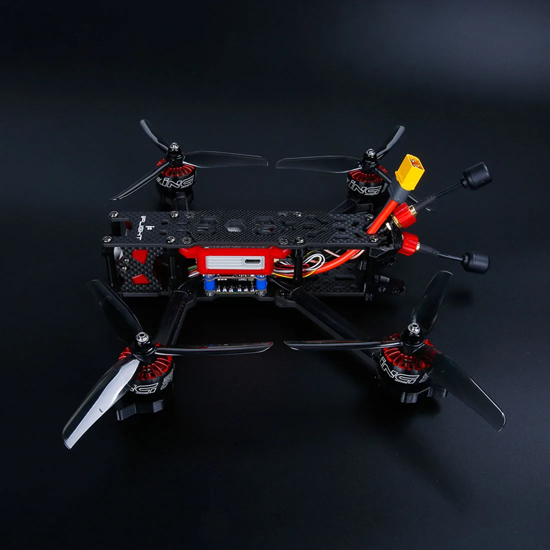 IFlight TITAN DC5 5 дюймов 222 мм 4S/6s HD FPV гоночный Дрон BNF W/sucex-d F7 50A Стек/XING-E 2207 2450/кв мотор