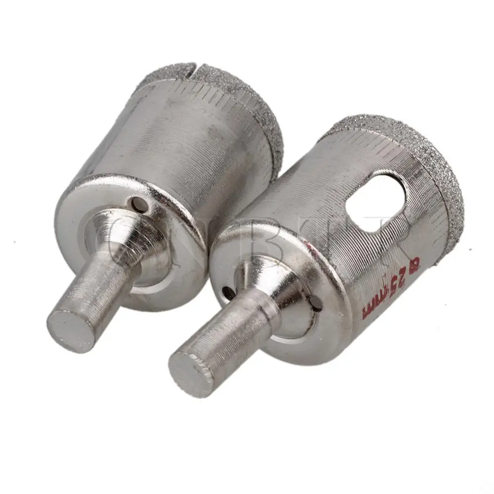 CNBTR 2 шт. сверла с алмазным покрытием 25 мм для мраморной керамики | Инструменты