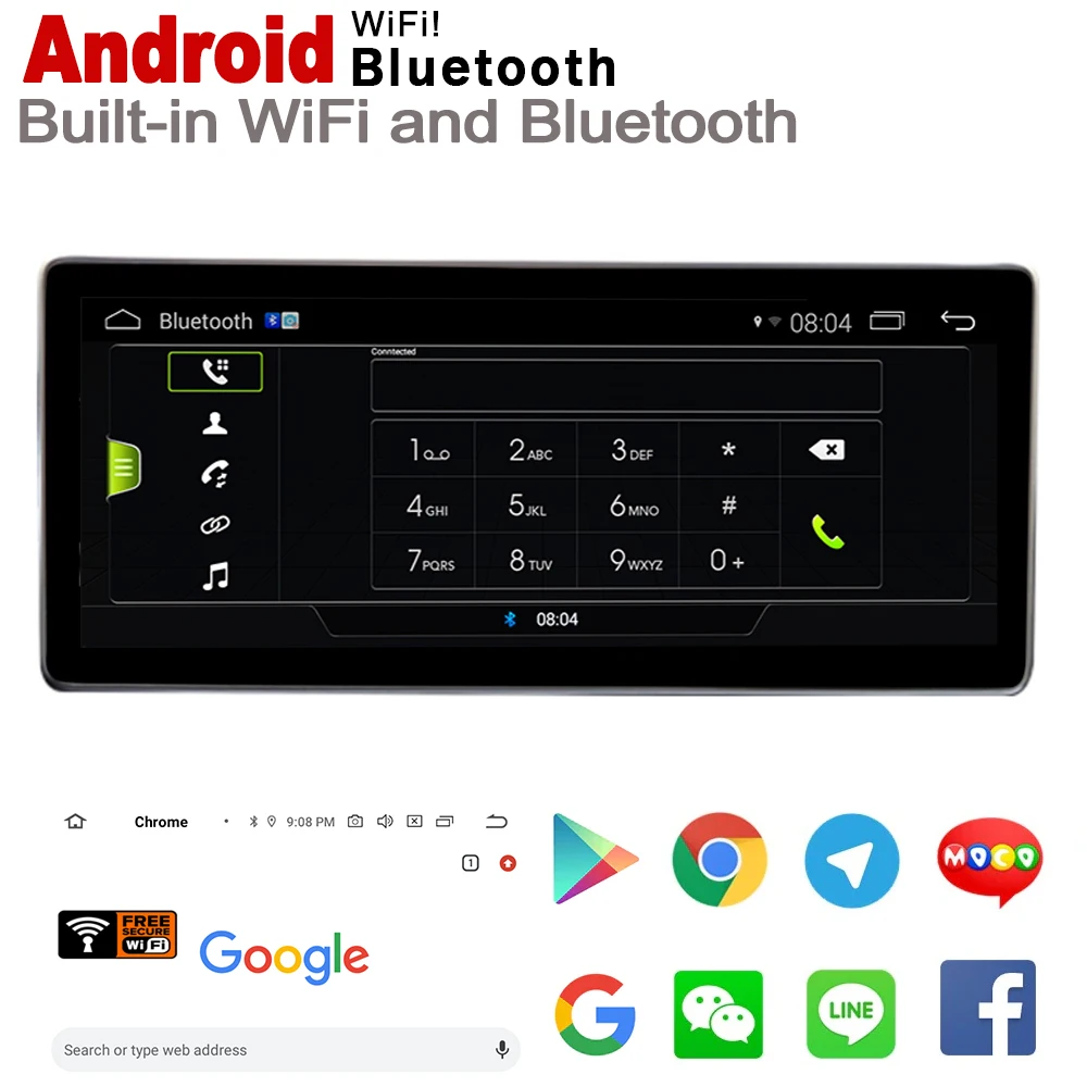 10 25 &quotHD экран стерео Android 7 0 up Автомобильный GPS навигатор карта для Audi A4 8W 2016 ~ 2019 MMI