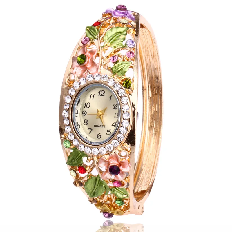 

Fashion trends sells vintage women's bracelet watch fashion watch hand-painted ladies watch quartz watches bracelets