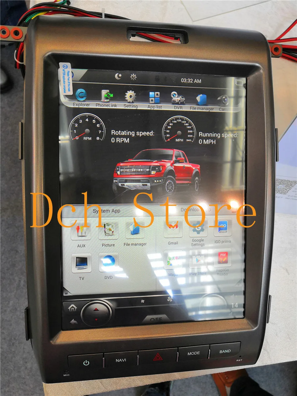 12 1 ''вертикальный tesla стиль Android 9 0 автомобильный DVD плеер GPS навигация радио для