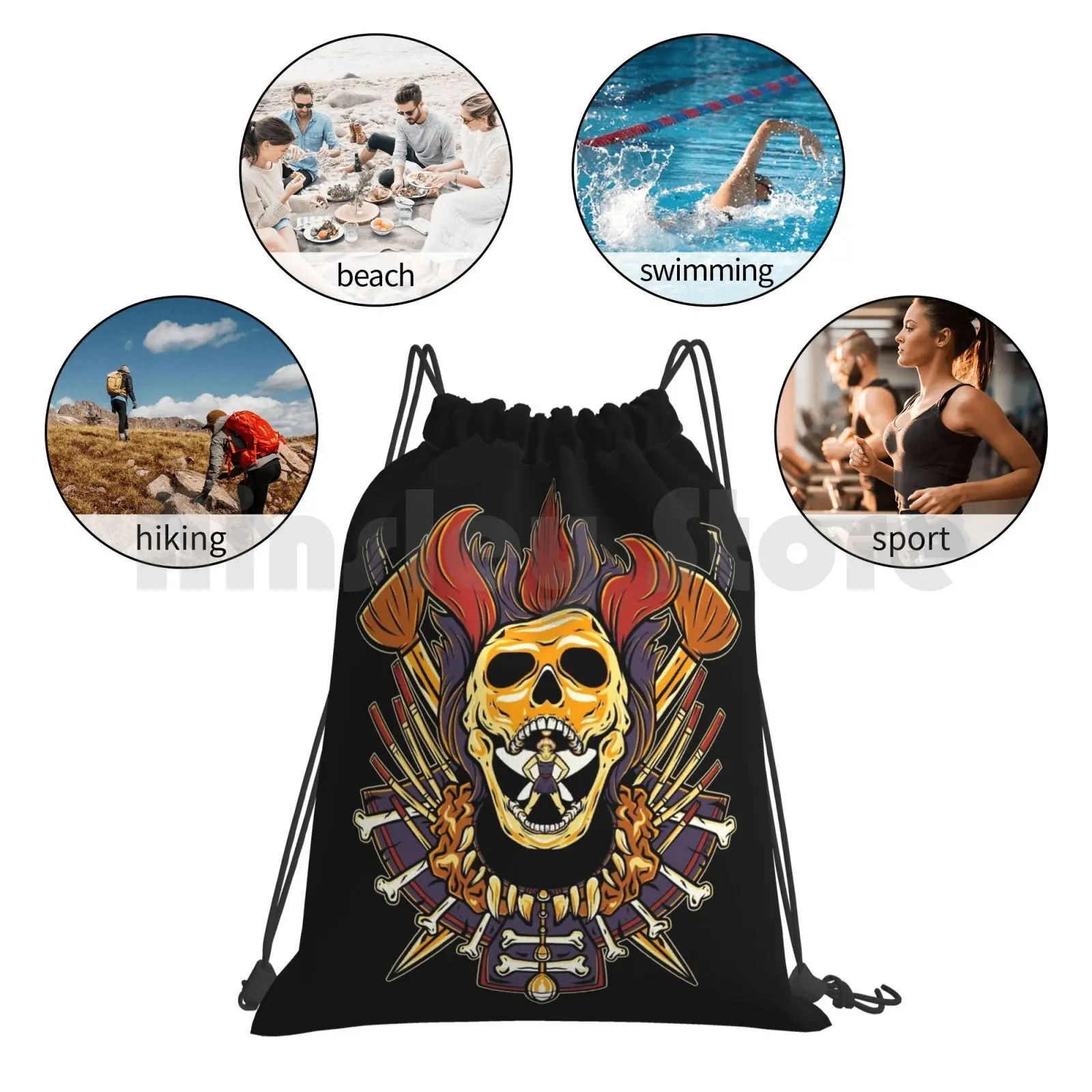 Рюкзак Bang A Rang сумки на шнурке спортивная сумка водонепроницаемый крючок