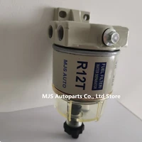 mjs auto r12s r12t fuel water separation assembly for racor 140r 120at s3240 npt zg14 19 automotive parts filter bowl assembly