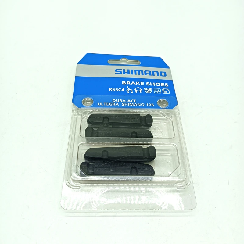 Тормозная колодка SHIMANO R55C4 с алюминиевым ободом углеродная обода тормозная DURA ACE