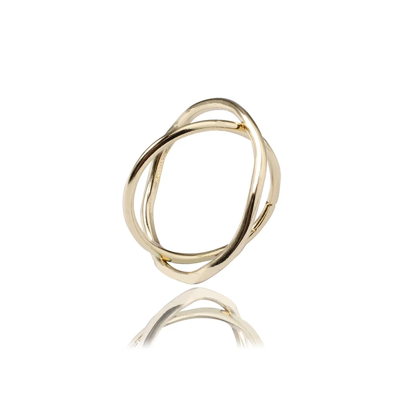 Женское блестящее кольцо с ананасом и КАКТУСОМ простое классическое золотыми