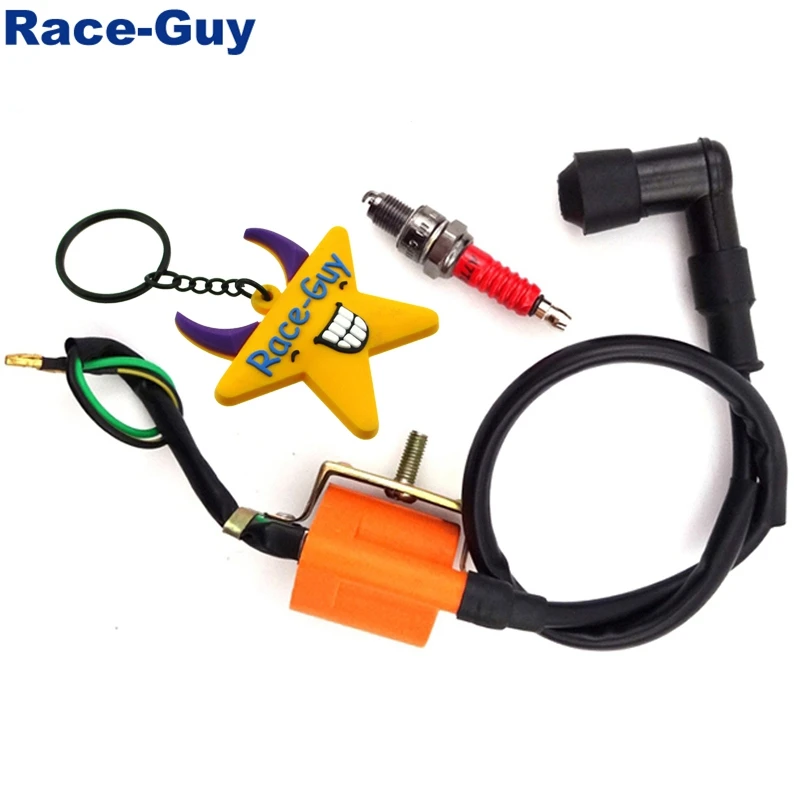 Гоночная катушка зажигания + Свеча A7TC для китайского 50cc 70cc 90cc 110cc 125cc XR50 CRF50