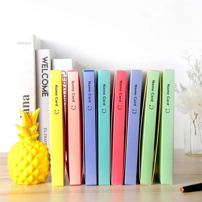 Альбом 120 карманов держатель сделай сам для оформления визитных карточек фото