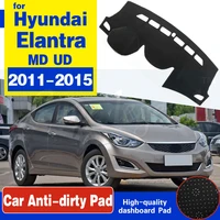 for hyundai elantra 2011 2012 2013 2014 2015 md ud avante anti slip mat dashboard cover pad sunshade dashmat anti uv accessories