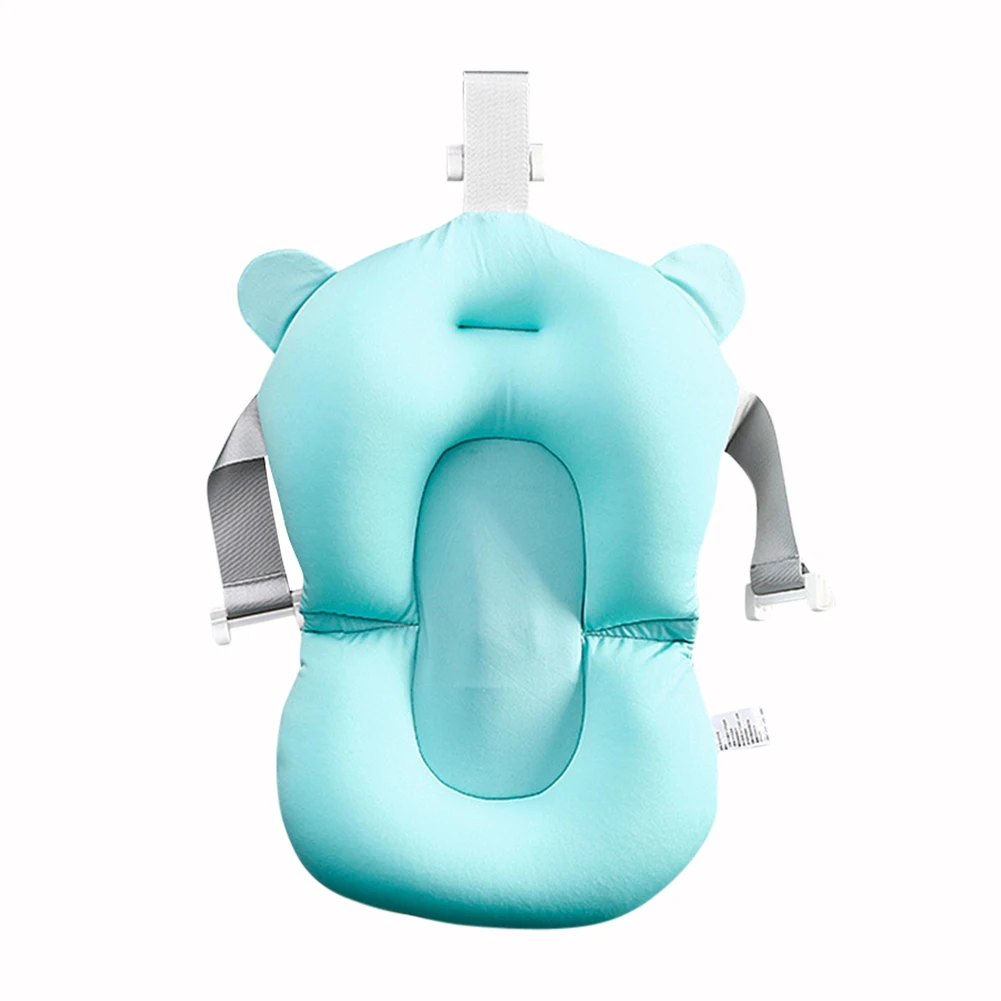 

Support Cushion Foldable Soft Pillow Infant Floating Shower Bath Tub Pad Baby Anti-Slip Safety Bath Support Cushion