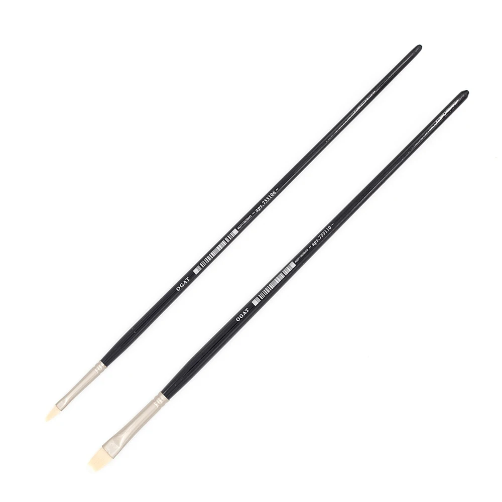 Synthetic brush Malevich Tician flat No. 6 10 for painting drawing Stationery art supplies Paint Brushes Office School | Канцтовары для
