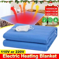 145cmx65cm145cmx115cm electric blanket thicker heater single body warmer heated blanket thermostat electric heating blanket