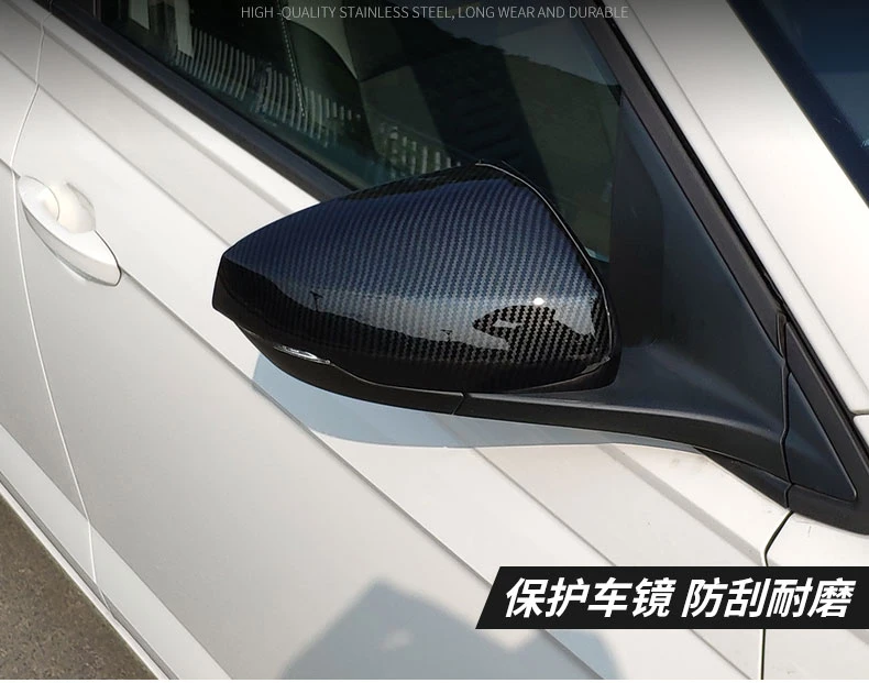 2x Боковая дверь автомобиля зеркало заднего вида рамка Крышка отделка ABS