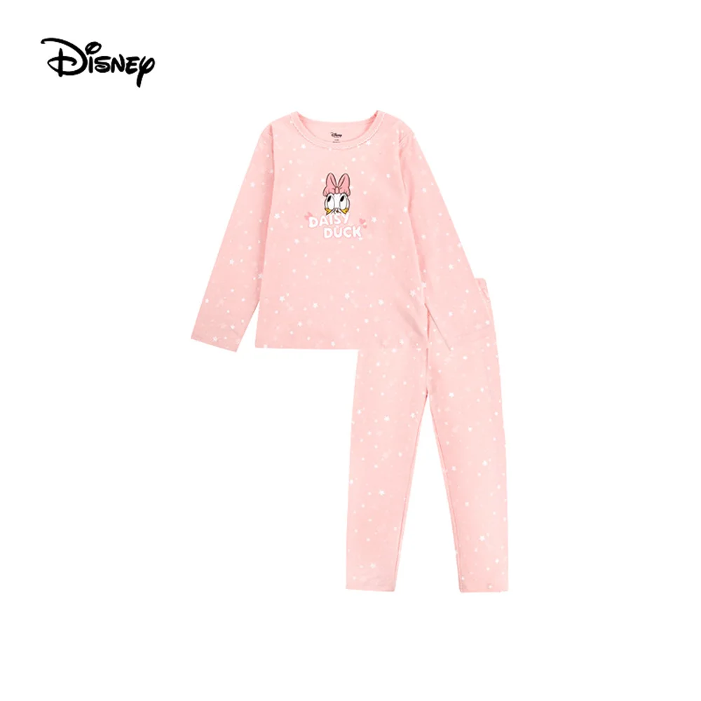 

Disney/Милая Детская Пижама; Одежда для сна с рисунком для мальчиков и девочек; Детский топ с длинными рукавами и штаны; Домашняя одежда для мал...