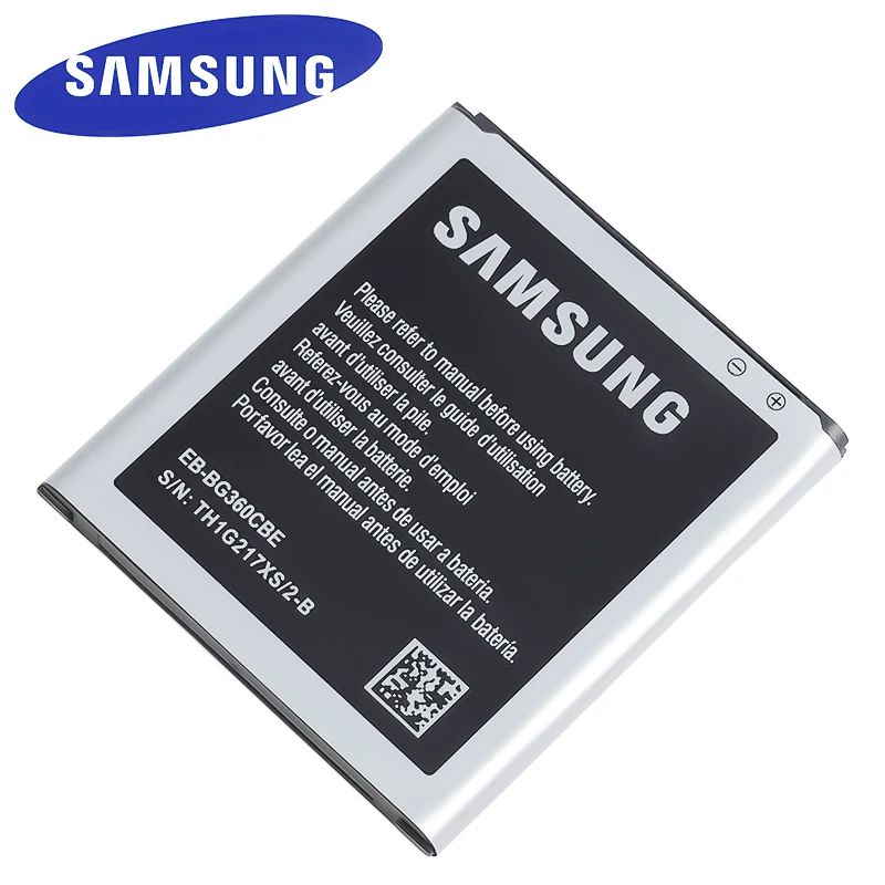 SAMSUNG Оригинал EB-BG360CBC EB-BG360CBE /CBU/CBZ EB-BG360BBE 2000 мАч батарея для Samsung Galaxy CORE Prime G3606 G3608 G3609 |