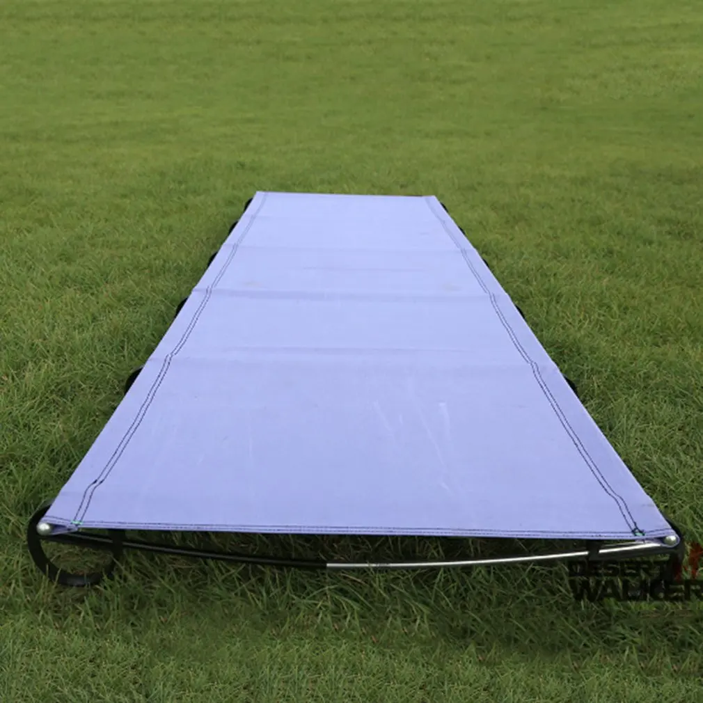 

Purple Super Lightweight and Portable Strong Bearing Outdoor Ultralight Travel Portable Aluminium alloy Folding Camping Bed