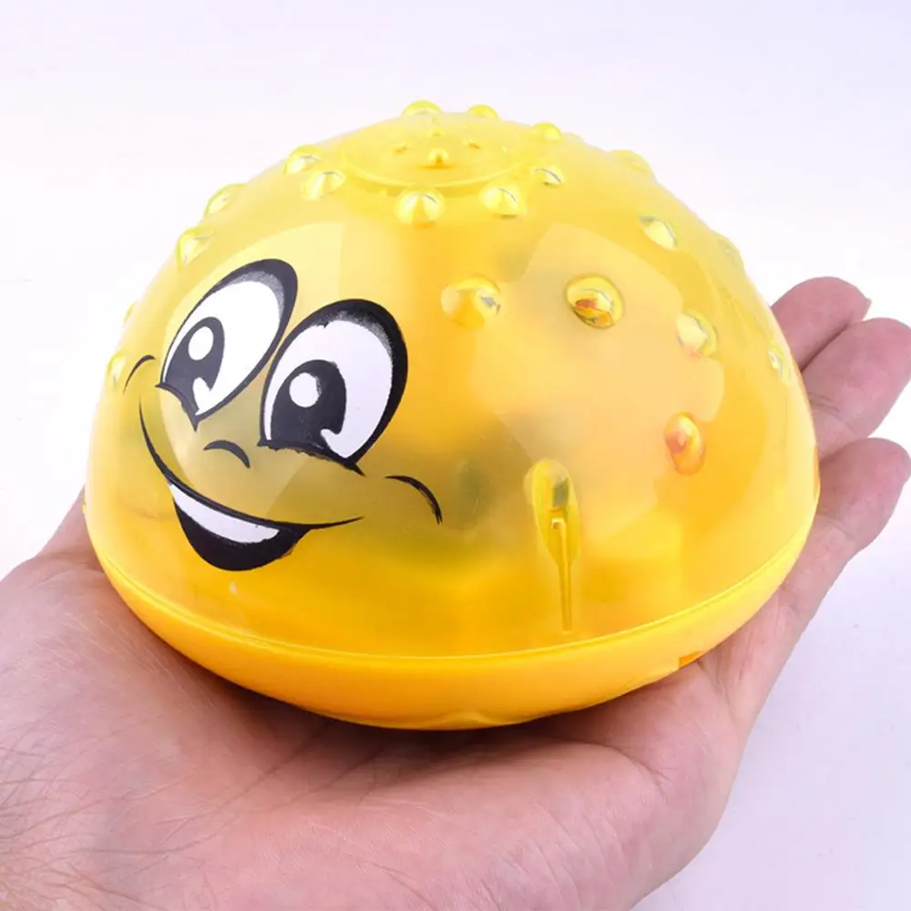 2 в 1 ABS спринклерная игрушка для ванны индукционный водный спрей мяч детской