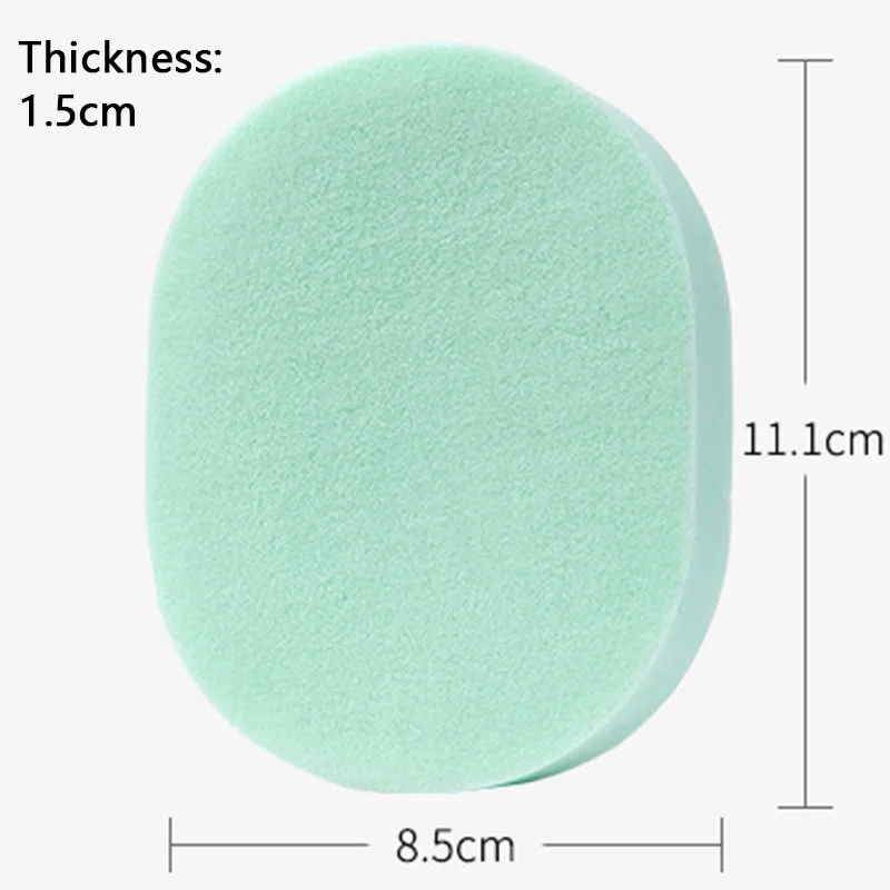 

4 Types Facial Washing Sponge - Plant Fibre PVA Face Care Clean Puff Ideal for Makeup Removing, Facial Cleansing & Baby Bath