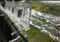 110v240v transparent cooling fan mini nano clip on aquarium water plant fish reef coral tank temperature reduce