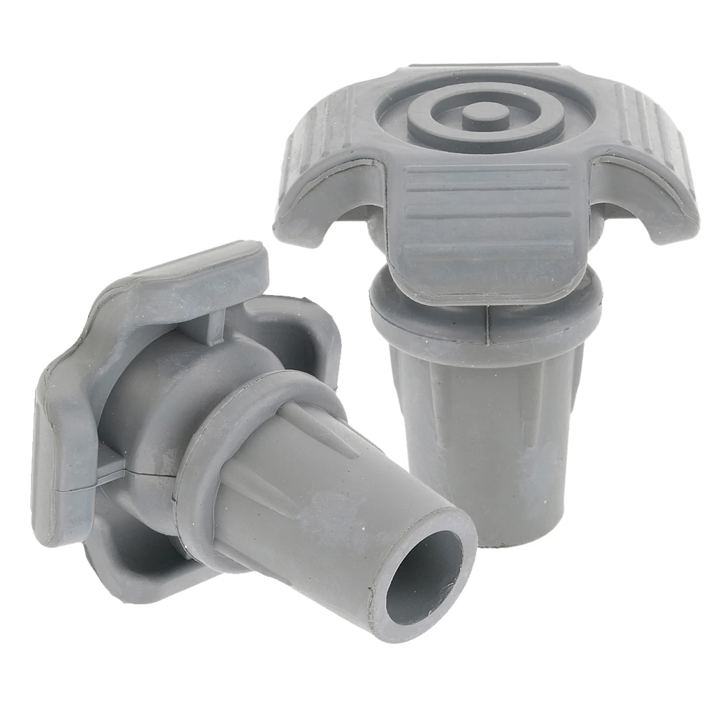 Нескользящие резиновые наконечники для трости 2 шт. 7/8 22 - Цена: 315,46 руб.