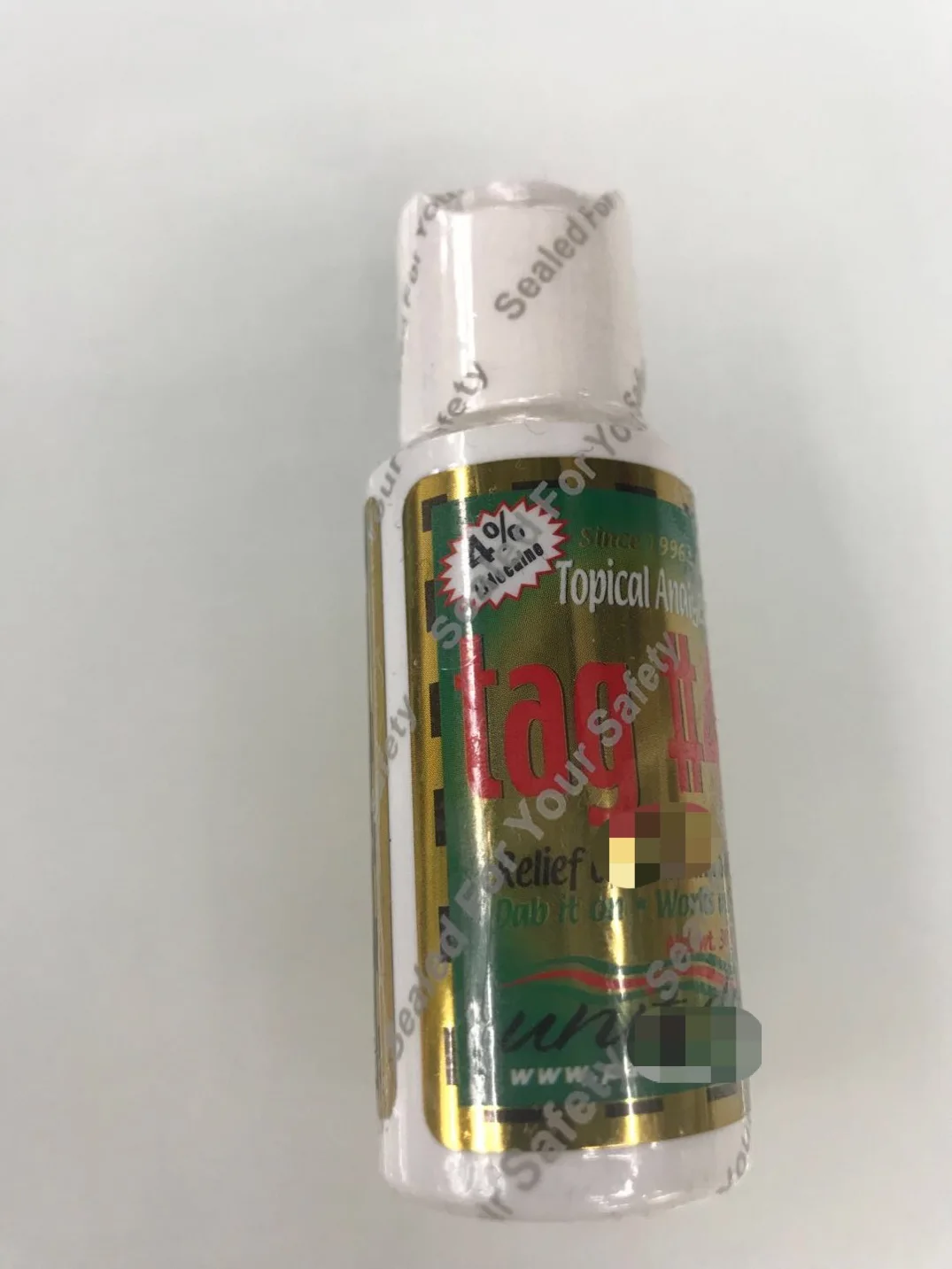 Оригинальный 4% зеленый золотой бирка 45 крем во время геля перед татуировкой