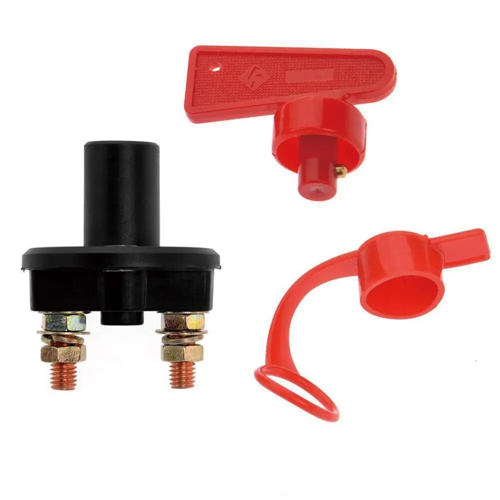

Dropshipping 12V 300A Battery Main Switch Disconnector For Car Off Isolator Cut Boat Disconnect Power D4K7