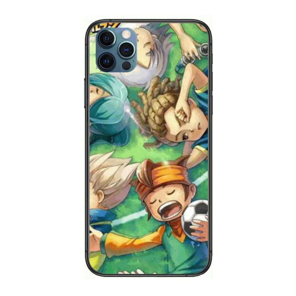 

3D Inazuma Eleven Ares Style Phone Case cover For iphone 12 pro max 11 8 7 6 s XR PLUS X XS SE 2020 mini black cell shell