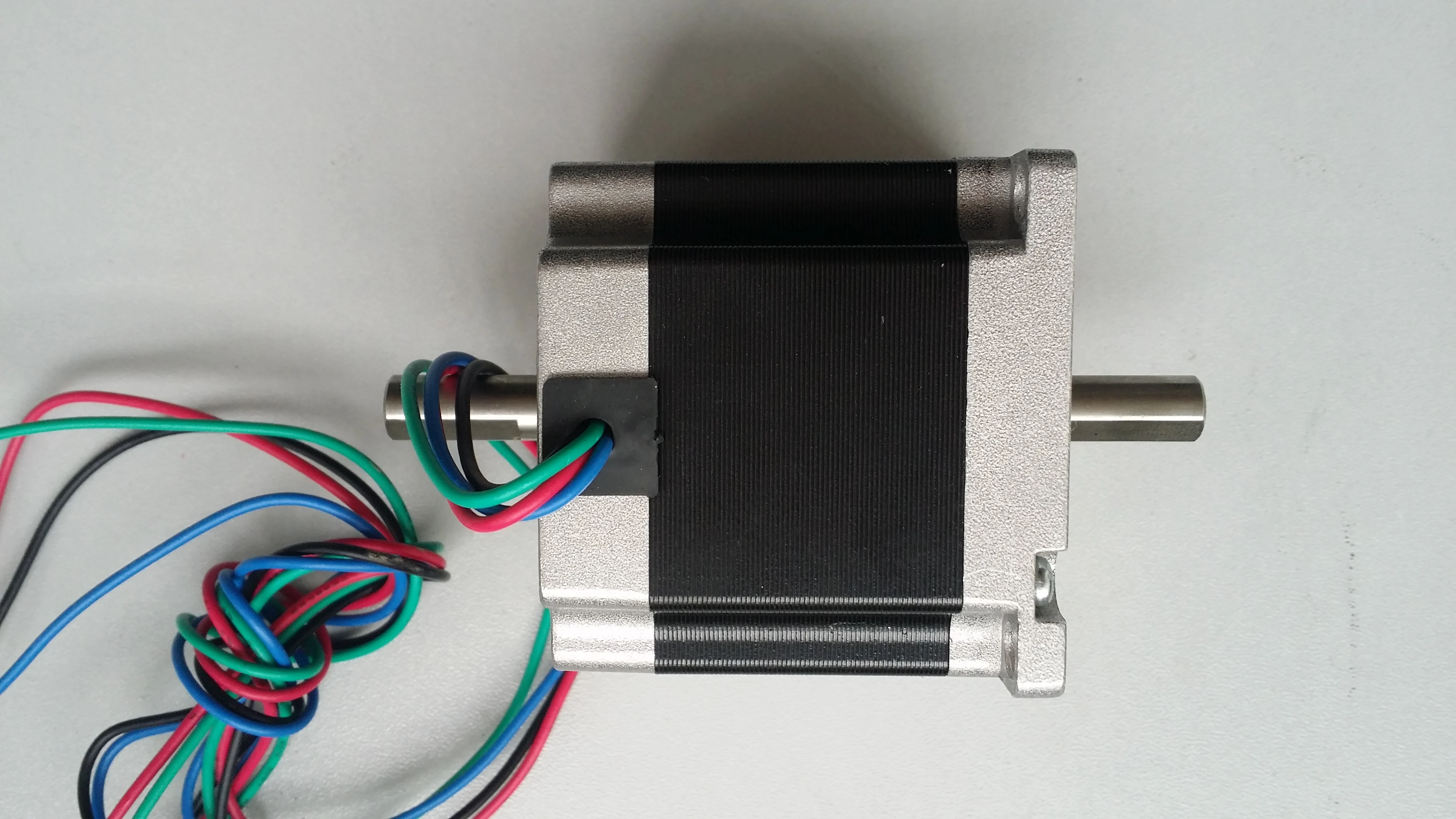 NEMA 23 Stepper Motor Dual Shaft 8mm 1.2N.m (167oz-in) Body Length 56mm CE ROHS CNC Stepping nema23 | Обустройство дома