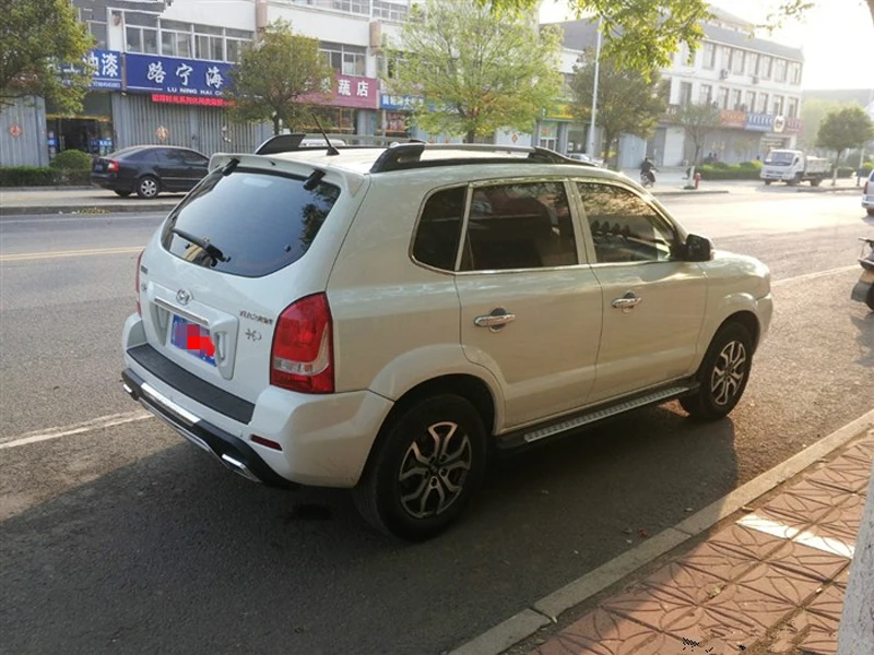 Для Hyundai Tucson спойлер 2005 2012 автомобиль украшение в виде хвостового крыла ABS пластик
