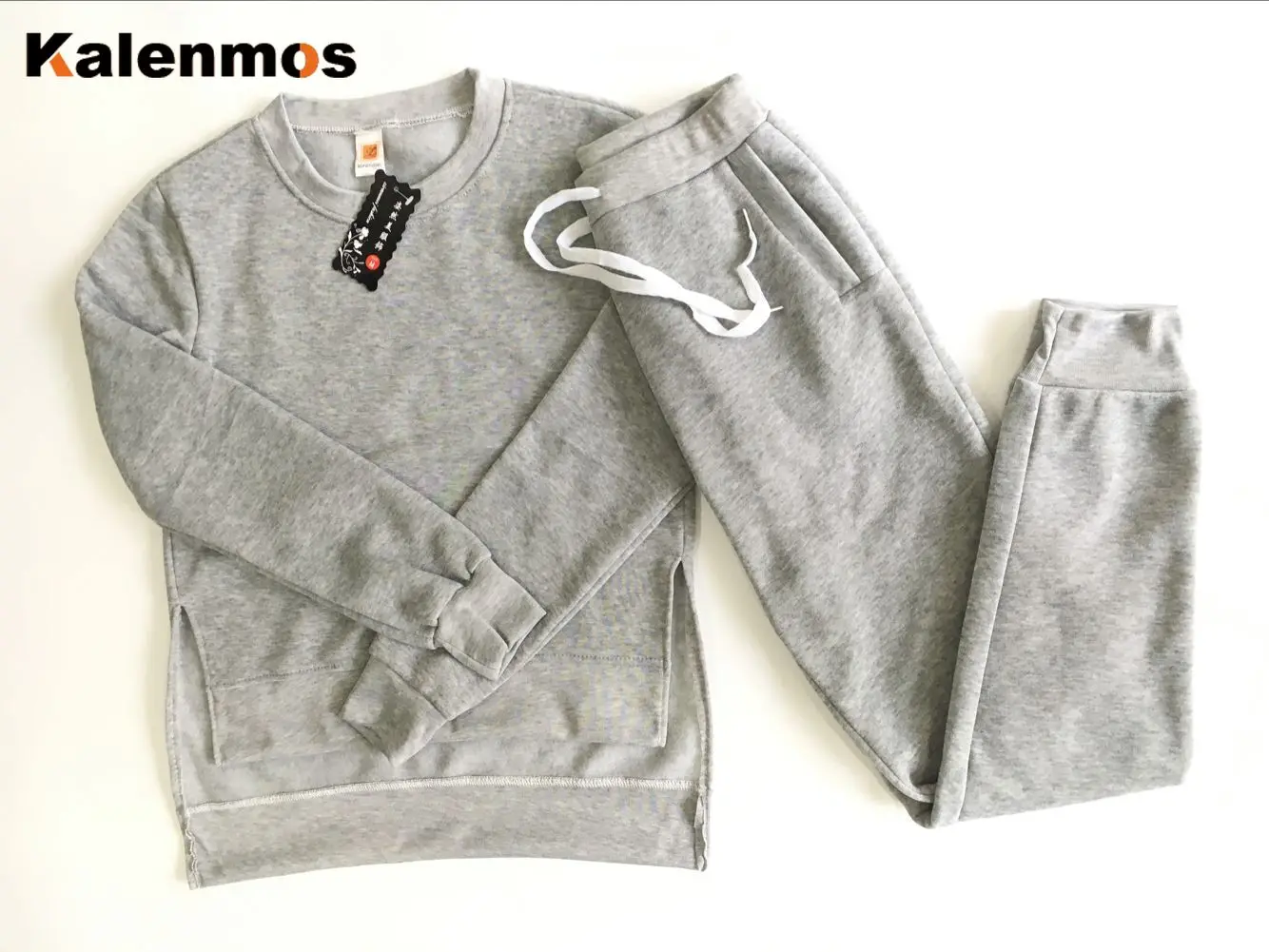 Комплект из двух предметов топ и штаны женские толстовки спортивный костюм