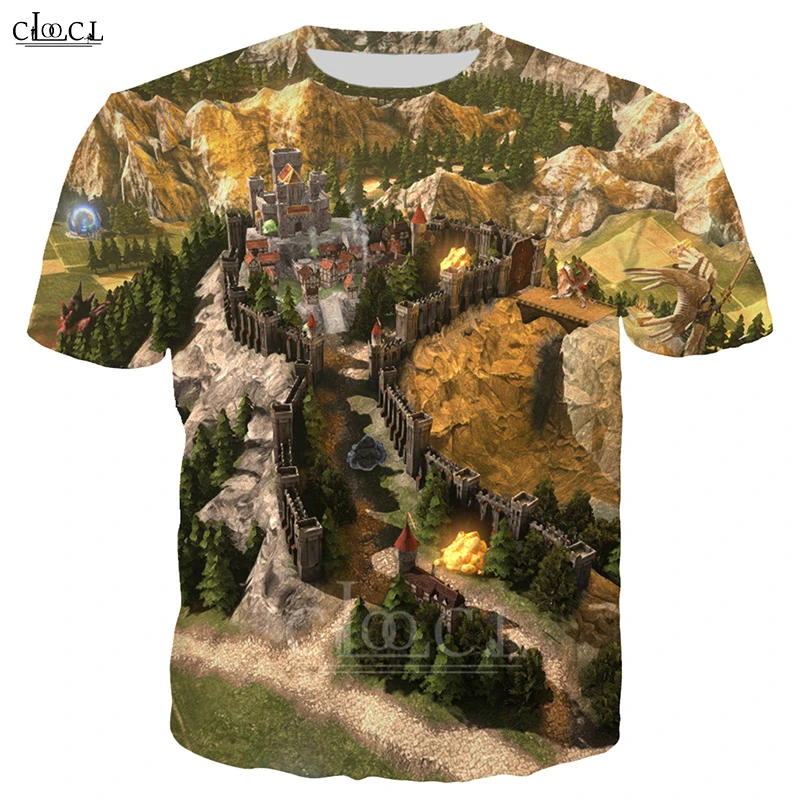 Новая модная летняя футболка с принтом героев игры ФК и волшебный принт унисекс