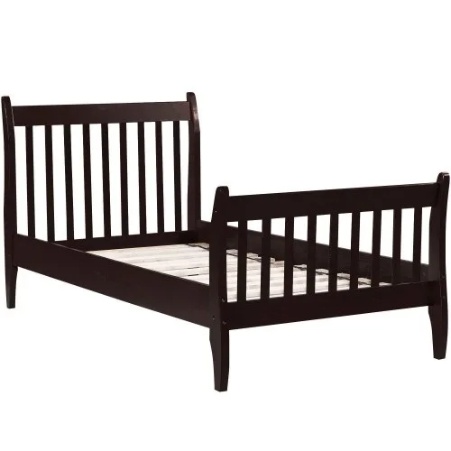 Modern Farmhouse Style Pine Wood Twin Size Bed |
