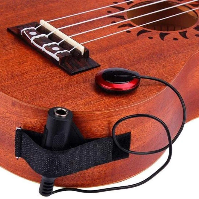 

One Pcs Piezo Contact Microphone Pickup for Guitar Violin Banjo Mandolin Ukulele Acoustic Guitar Pickup Piezo Contact Pickup