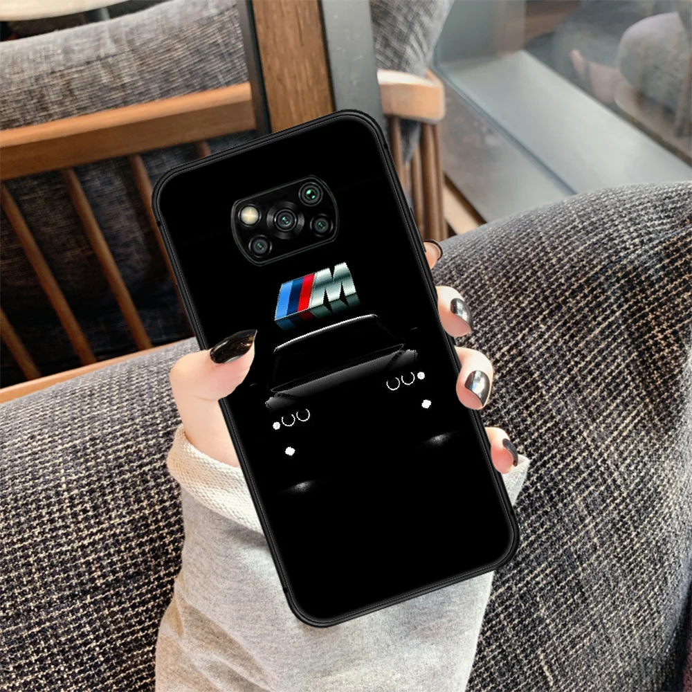 

Germany BMW Sports Car Phone case Cover Hull For Xiaomi Mi A2 A3 8 9 9T Note 10 Se Lite Pro black Etui 3D Back Trend Funda