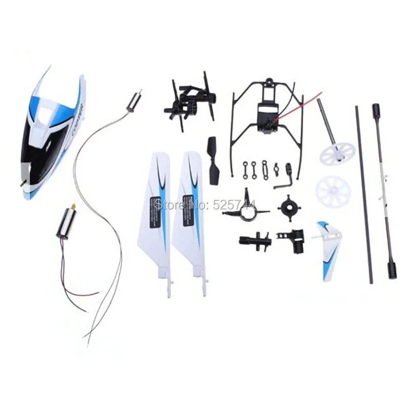 WLtoys v911 v911-1 V911-Pro V911-V2 вертолет аксессуары сумка с моторами лопастей балансира