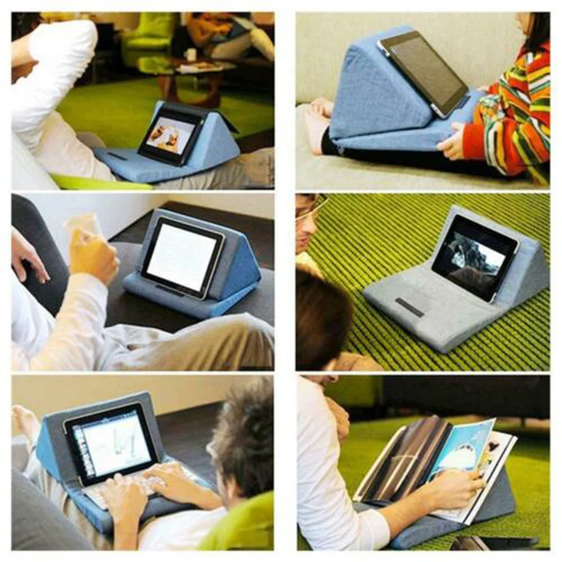 

Multi-function Laptop Holding Tray Cushion Tablet Holder Stand for iPad/iphone Pillow Headrest Mount Holder Hold