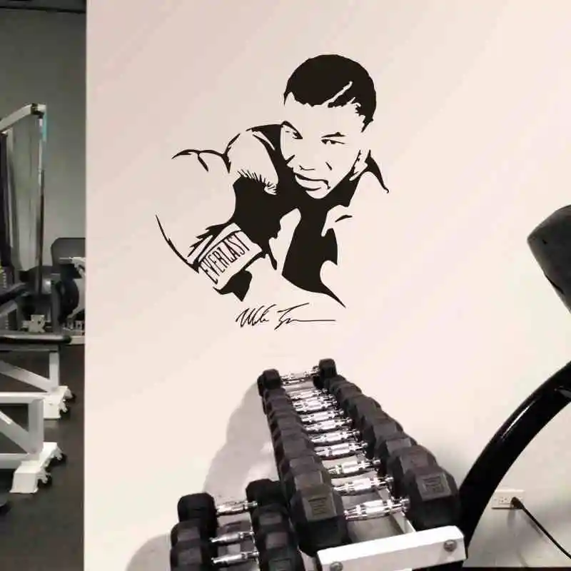 Боксерская перчатка Tyson наклейка кикбоксер автомобильная бесплатные боевые