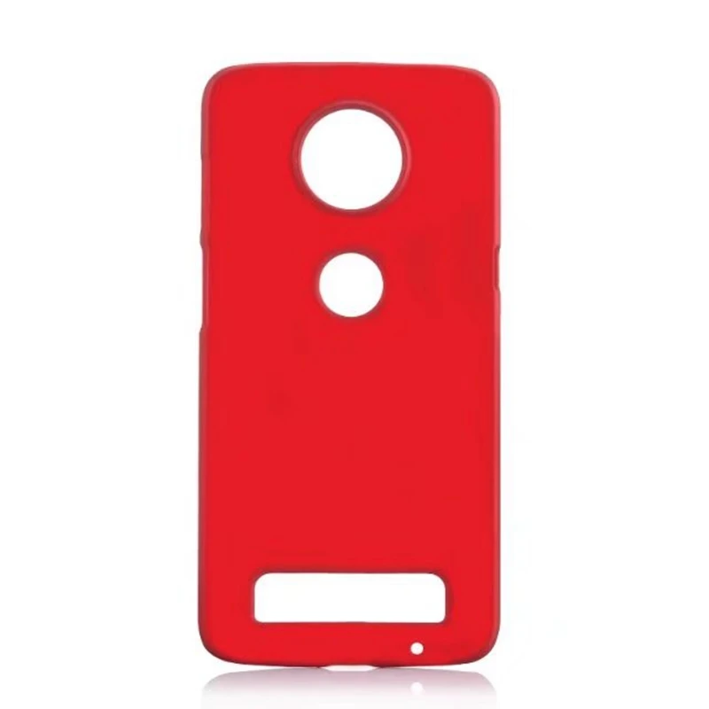 Резиновый матовый пластиковый жесткий чехол для Motorola Moto Z4 Z3 Z2 Play G5 G5S G6 G7 G8 Plus Cover
