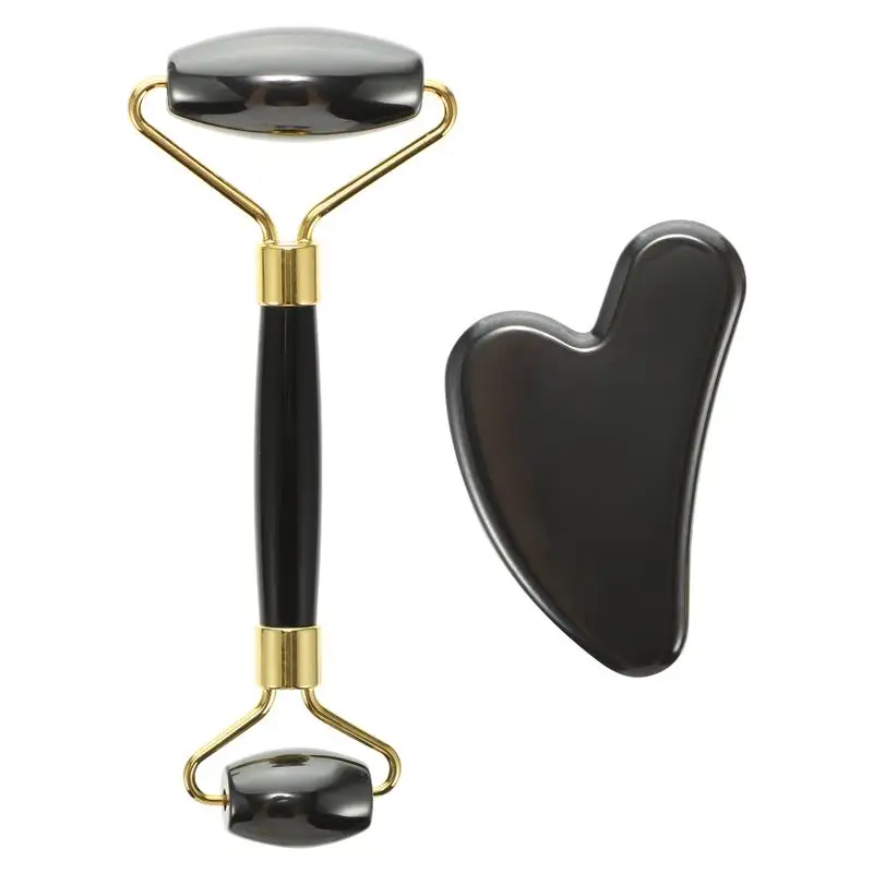 

2 PCS Scraping Bar Massage Board Facial Massage Roller Massage Scraping Board Massage Stick