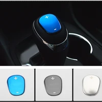 car accessories gear shift knob sequins cover case for chevrolet equinox 2017 2018 2019 carstyling stainless steel sticker