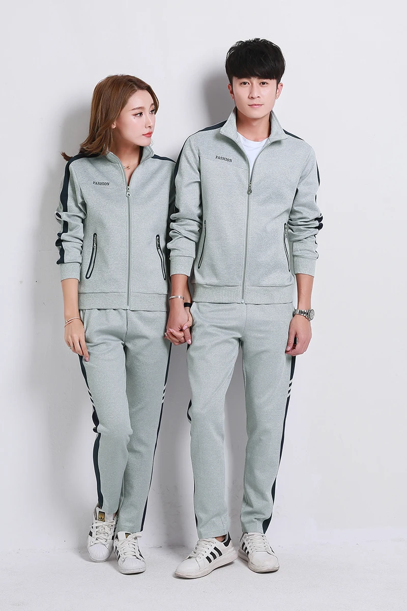 Пара весна и осень мужской спортивный костюм для бега из двух предметов логотип